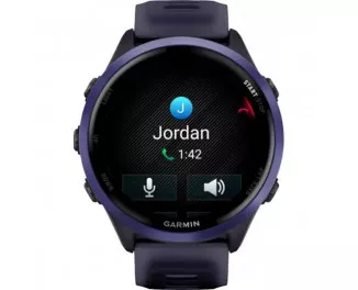 Смарт-годинник GARMIN Forerunner 570 47mm Indigo Aluminium w. Translucent Imperial Purple/Indigo Band (010-02971-02)