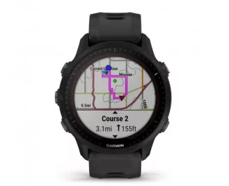 Смарт-годинник GARMIN Forerunner 955 Solar Black (010-02638-20)