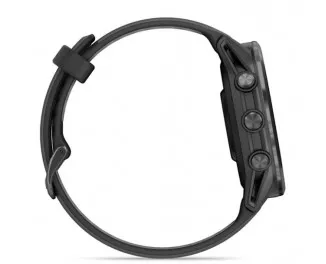 Смарт-часы GARMIN Forerunner 970 Carbon Gray DLC Titanium w. Black Case and Black/Translucent W. Band (010-02969-00/10)