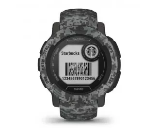 Смарт-годинник GARMIN Instinct 2 - Camo Edition Graphite Camo (010-02626-03)