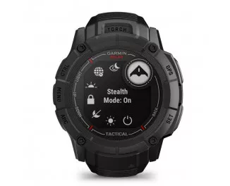 Смарт-годинник GARMIN Instinct 2X Solar - Tactical Edition Black (010-02805-13/03/74)