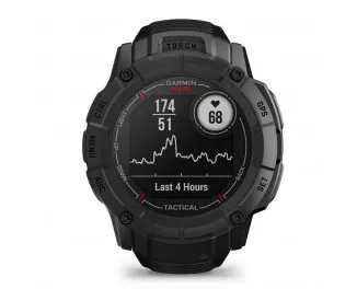 Смарт-годинник GARMIN Instinct 2X Solar - Tactical Edition Black (010-02805-13/03/74)