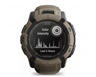 Смарт-годинник GARMIN Instinct 2X Solar - Tactical Edition Coyote Tan (010-02805-12/02/64)