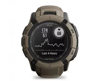 Смарт-годинник GARMIN Instinct 2X Solar - Tactical Edition Coyote Tan (010-02805-12/02/64)