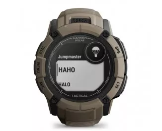 Смарт-годинник GARMIN Instinct 2X Solar - Tactical Edition Coyote Tan (010-02805-12/02/64)