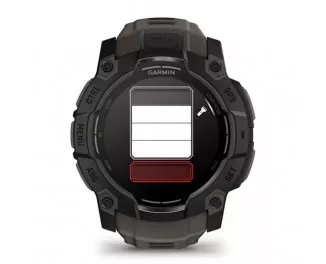 Смарт-годинник GARMIN Instinct 3 50mm AMOLED Black with Charcoal Band (010-03020-00)