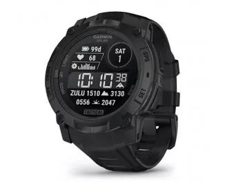 Смарт-часы GARMIN Instinct 3 50mm Solar Tactical Edition Black with Black Band (010-02935-50)