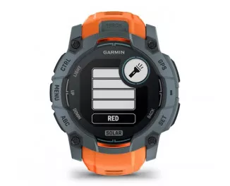 Смарт-годинник GARMIN Instinct 3 50mm Solar Twilight with Solstice Band (010-02935-01)