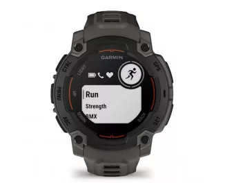 Смарт-годинник GARMIN Instinct E 45mm Black with Charcoal Band (010-02933-00)