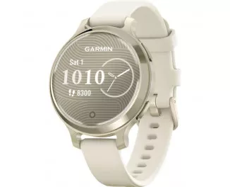 Смарт-часы GARMIN Lily 2 Active Lunar Gold with Bone Silicone Band (010-02891-00)