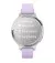 Смарт-годинник GARMIN Lily 2 Active Silver with Purple Jasmine Silicone Band (010-02891-01)