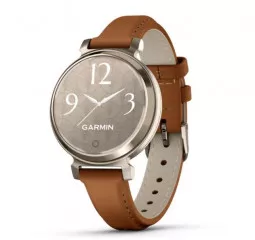 Смарт-часы GARMIN Lily 2 Classic Cream Gold with Tan Leather Band (010-02839-02)