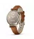 Смарт-годинник GARMIN Lily 2 Classic Cream Gold with Tan Leather Band (010-02839-02)