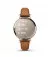 Смарт-годинник GARMIN Lily 2 Classic Cream Gold with Tan Leather Band (010-02839-02)