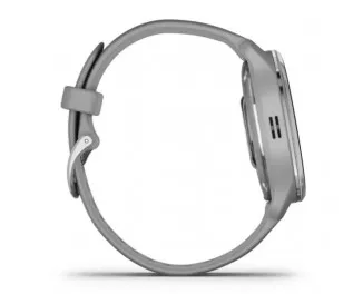 Смарт-часы GARMIN Venu 2 Plus Silver S. Steel Bezel w. Powder G. Case and S. Band (010-02496-00/10)
