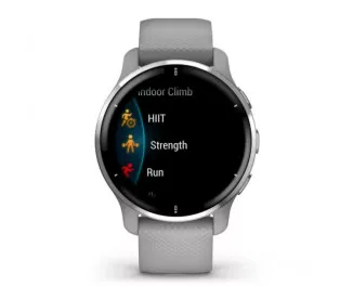 Смарт-часы GARMIN Venu 2 Plus Silver S. Steel Bezel w. Powder G. Case and S. Band (010-02496-00/10)