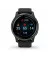 Смарт-годинник GARMIN Venu 2 Slate Stainless Steel Bezel with Black Case and Silicone Band (010-02430-11/01)