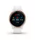 Смарт-годинник GARMIN Venu 2S Rose Gold Bezel with White Case and Silicone Band (010-02429-13)