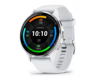 Смарт-часы GARMIN Venu 3 Slate S. Steel Bezel w. Black Case and S. Band (010-02784-00)