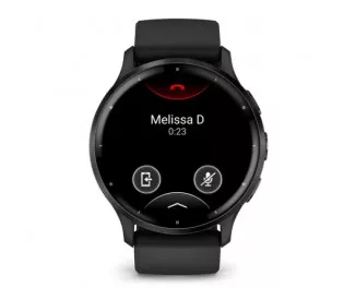 Смарт-годинник GARMIN Venu 3 Slate S. Steel Bezel w. Black Case and S. Band (010-02784-01)