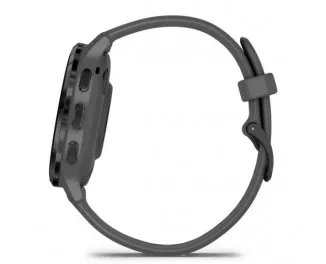 Смарт-годинник GARMIN Venu 3S Slate S. Steel Bezel w. Pebble Gray Case and S. Band (010-02785-00)