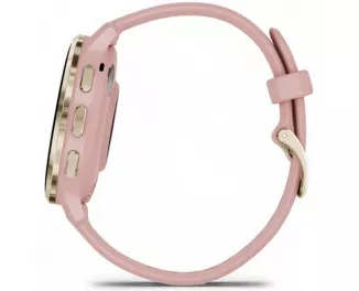 Смарт-часы GARMIN Venu 3S Soft Gold S. Steel Bezel w. Dust Rose Case and S. Band (010-02785-03)