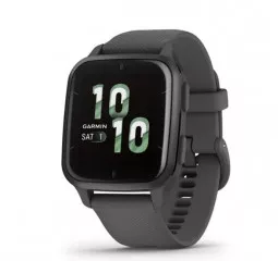 Смарт-часы GARMIN Venu Sq 2 Slate Aluminum Bezel with Shadow Gray Case and Silicone Band (010-02701-00/10)