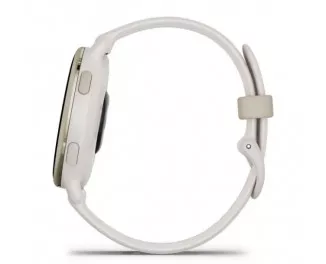 Смарт-годинник GARMIN vivoactive 5 Cream Gold Aluminum Bezel with Ivory Case and Silicone Band (010-02862-11)