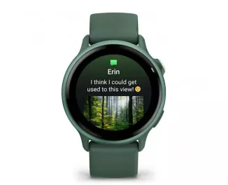 Смарт-годинник GARMIN Vivoactive 6 Metallic Jasper Green with Jasper Green Band (010-02985-02)