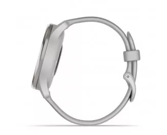 Смарт-часы GARMIN Vivomove Trend Silver S. Steel Bezel w. Mist Gray Case and S. Band (010-02665-03)