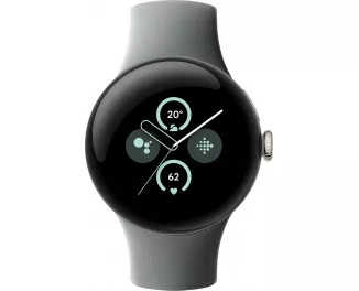 Смарт-годинник Google Pixel Watch 2 Champagne Gold Aluminum Case / Hazel Active Band