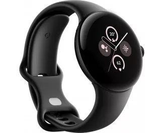Смарт-годинник Google Pixel Watch 2 LTE Matte Black Aluminum Case / Obsidian Active Band