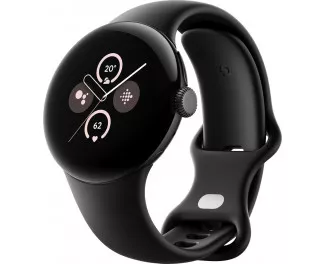 Смарт-часы Google Pixel Watch 2 Matte Black Aluminum Case / Obsidian Active Band