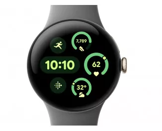 Смарт-часы Google Pixel Watch 3 41 mm LTE Champagne Gold Aluminum Case/Hazel Active Band