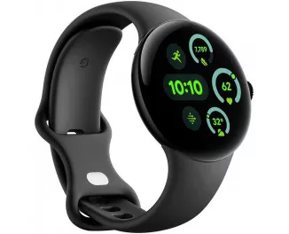 Смарт-годинник Google Pixel Watch 3 41 mm LTE Matte Black Aluminum Case/Obsidian Active Band