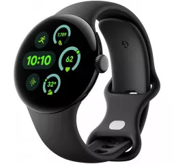 Смарт-часы Google Pixel Watch 3 41 mm LTE Matte Black Aluminum Case/Obsidian Active Band Смарт-часы Google Pixel Watch 3 41 mm LTE Matte Black Aluminum Case/Obsidian Active Band
