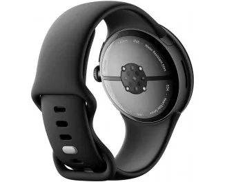 Смарт-годинник Google Pixel Watch 3 45mm Wi-Fi Matte Black Aluminum Case / Obsidian Active Band