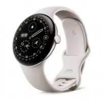 Смарт-часы Google Pixel Watch 4 41mm LTE Polished Silver Aluminum case / Porcelain Active Band