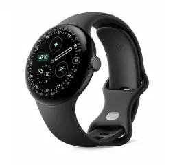 Смарт-часы Google Pixel Watch 4 41mm Wi-Fi Matte Black Aluminum case / Obsidian Active Band