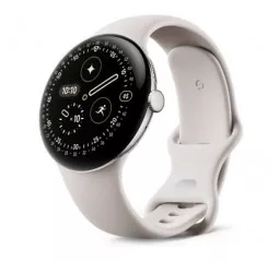 Смарт-часы Google Pixel Watch 4 41mm Wi-Fi Polished Silver Aluminum case / Porcelain Active Band