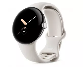 Смарт-часы Google Pixel Watch Polished Silver case / Chalk Active band