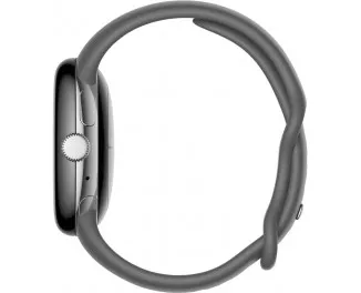 Смарт-годинник Google Pixel Watch Polished Silver case / Charcoal Active band