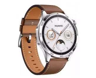 Смарт-часы Huawei Watch GT 4 46mm Brown Leather (55020BGW) UA