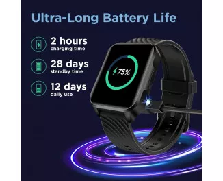 Смарт-часы Motorola Moto Watch 70 Phantom Black