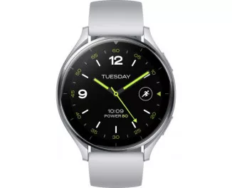 Смарт-годинник Xiaomi Watch 2 Sliver Case With Gray TPU Strap (BHR8034GL) Global