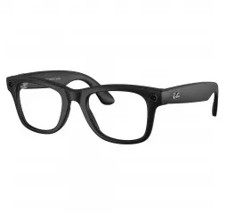 Смарт-очки Ray-Ban Meta Wayfarer Large Matte Black/Clear to Graphite Green Transitions (RW4008 601S1M 53-22)