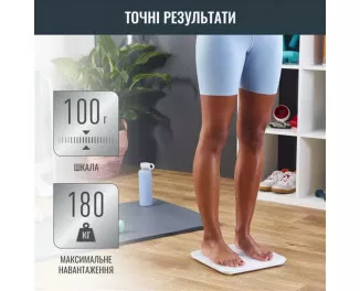 Смарт-весы Tefal Goodvibes Sport (BM9640S1) White