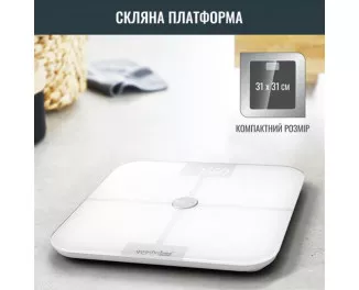 Смарт-весы Tefal Goodvibes Sport (BM9640S1) White