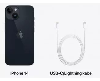 Смартфон Apple iPhone 14 128 Gb Midnight (MPUF3)