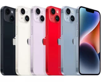 Смартфон Apple iPhone 14 256 Gb Starlight (MPW43)